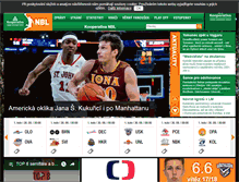Tablet Screenshot of nbl.cz